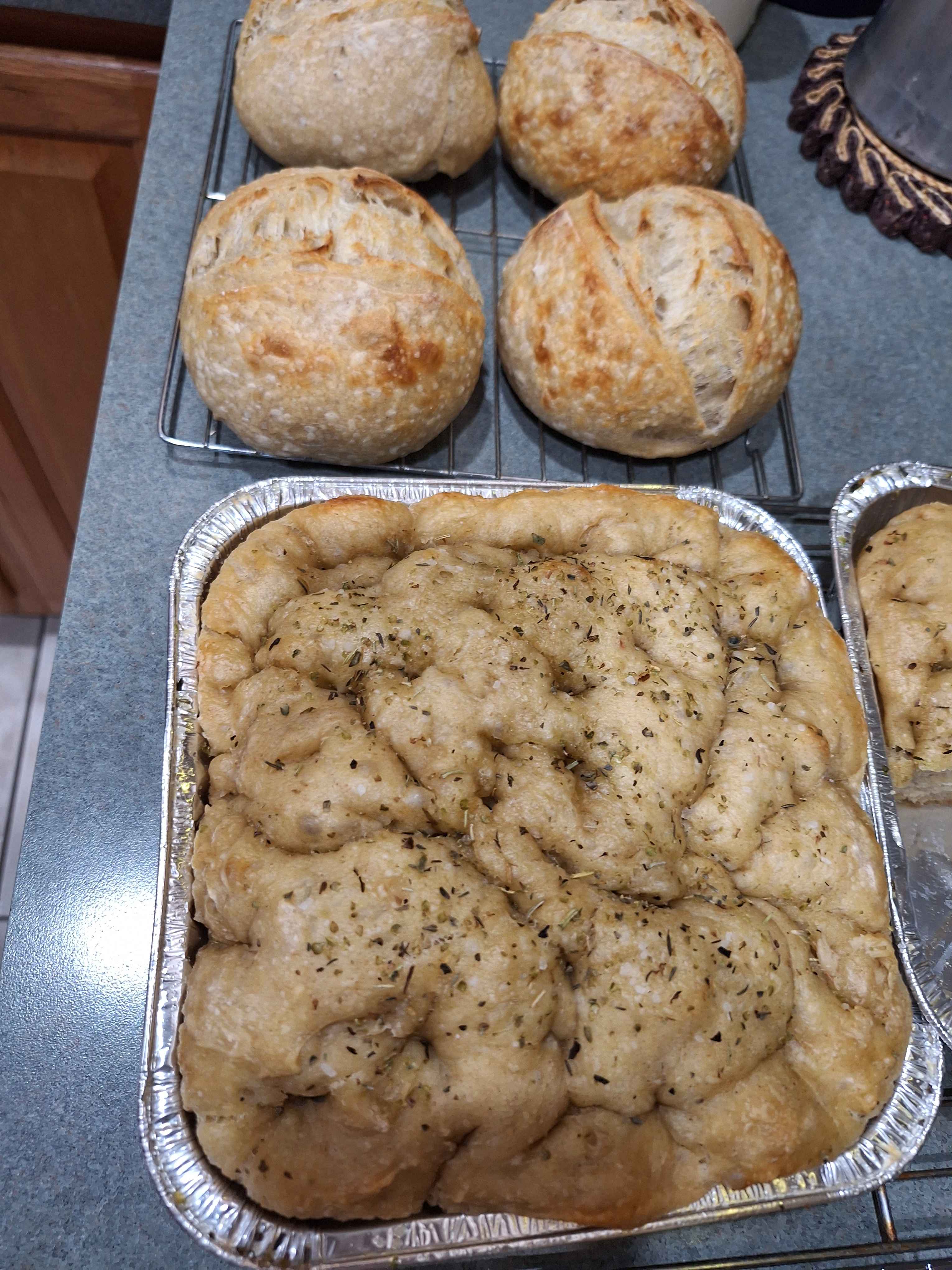 Fresh Sourdough Bread in Parrish